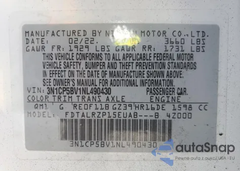 3N1CP5BV1NL490430